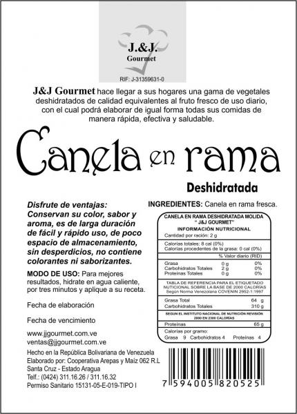 Canela | J&J Gourmet Canela | J&J Gourmet